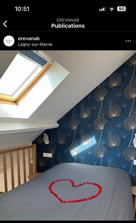 App301 Centre Ville A Lagny, 15Min A Disneyland En Voiture, 30Min A Paris En Voiture Exterior photo